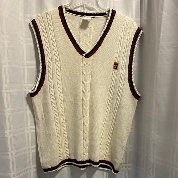 nike tennis sweater vest